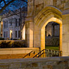 Bass Library Entrance